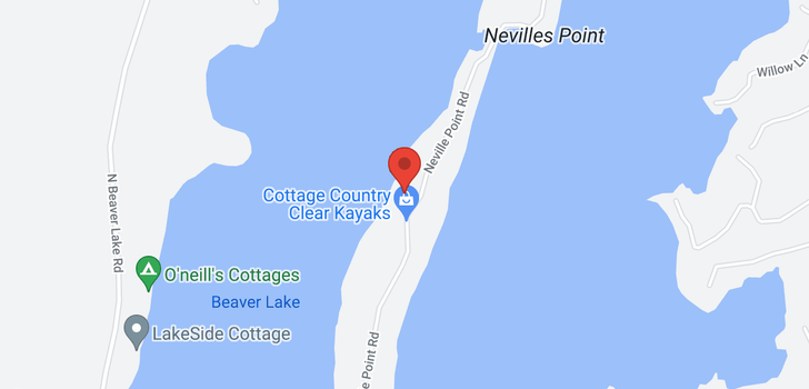 map of 367 NEVILLE POINT RD